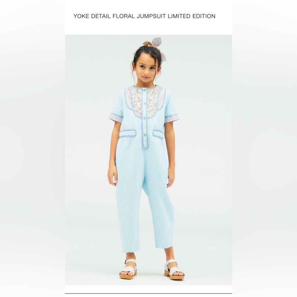ZARA girls jumpsuit